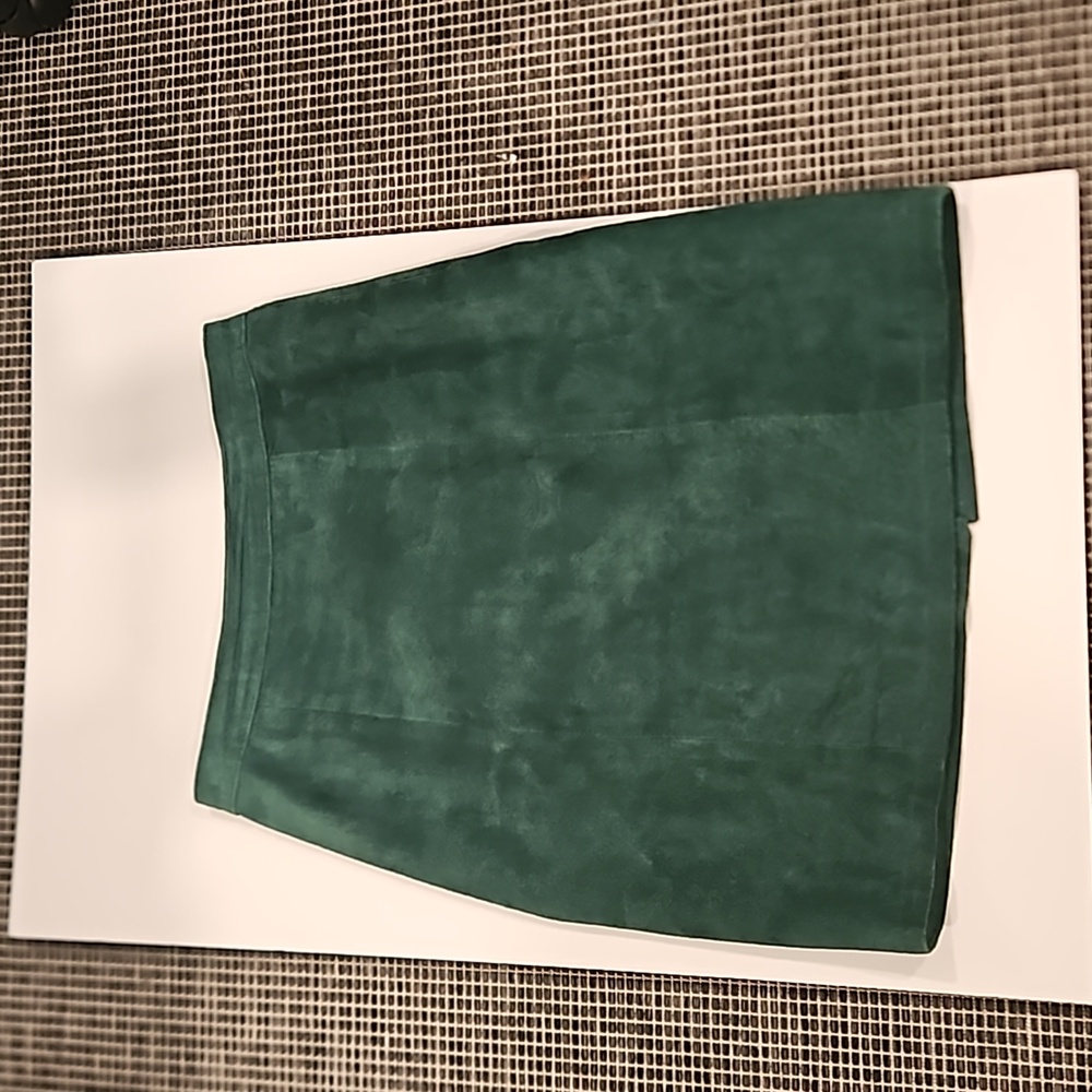 Vintage Suede Skirt by Global Identity
